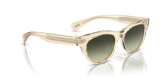 Oliver Peoples Avelin Ov 5541su Women Brown Pantos Sunglasses