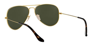 Ray-Ban AVIATOR HAVANA COLLECTION RB 3025 unisex Gold Visor Sunglasses
