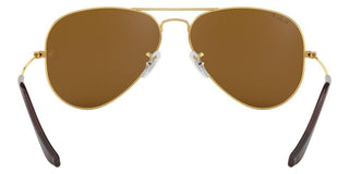 Ray-Ban AVIATOR LARGE METAL RB 3025 unisex Gold Pilot Sunglasses