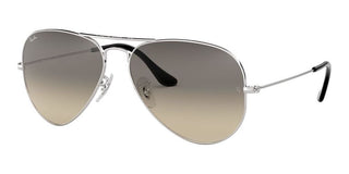 Ray-Ban AVIATOR LARGE METAL RB 3025 unisex Silver Pilot Sunglasses