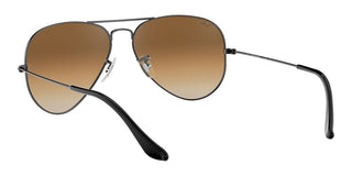 Ray-Ban AVIATOR LARGE METAL RB 3025 unisex Ruthenium Pilot Sunglasses