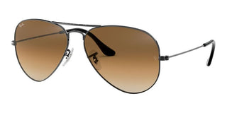 Ray-Ban AVIATOR LARGE METAL RB 3025 unisex Ruthenium Pilot Sunglasses