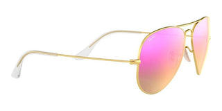 Ray-Ban AVIATOR LARGE METAL RB 3025 unisex Gold Pilot Sunglasses