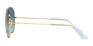 Ray-Ban AVIATOR LARGE METAL RB 3025 GRADIENT unisex Gold Pilot Sunglasses