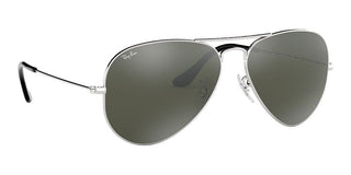 Ray-Ban AVIATOR LARGE METAL RB 3025 unisex Silver Pilot Sunglasses