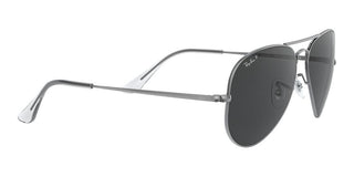 Ray-Ban AVIATOR METAL II RB 3689 unisex Ruthenium Pilot Sunglasses