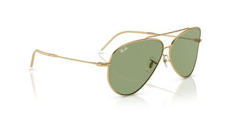 Ray-ban Aviator Reverse R0101s Unisex Gold Pilot Sunglasses