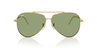 Ray-ban Aviator Reverse R0101s Unisex Gold Pilot Sunglasses