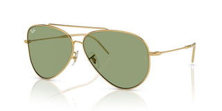 Ray-ban Aviator Reverse R0101s Unisex Gold Pilot Sunglasses