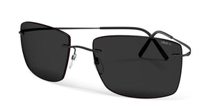 Silhouette AVIOR TMA COLLECTION 8741 unisex Black Geometric Sunglasses