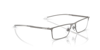 Arnette AYE AN6149 men Ruthenium Rectangle Eyeglasses