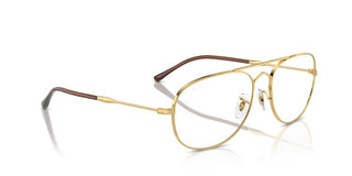 Ray-ban Bain Bridge 0rx 3735v Unisex Gold Pilot Eyeglasses