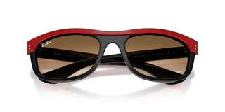Ray-Ban BALORAMA RB 2489 unisex Red Squared Sunglasses