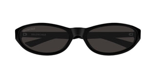 Balenciaga BB0007S unisex Black Round Sunglasses