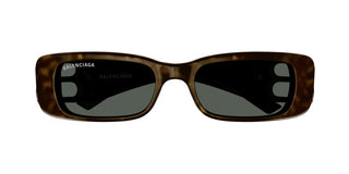 Balenciaga Bb0096s Women Havana Geometric Sunglasses