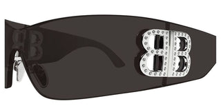 Balenciaga BB0359S women Black Shield Sunglasses