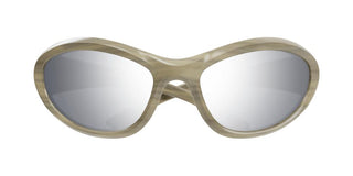 Balenciaga Bb0384sa Unisex Brown Cat Eye Sunglasses