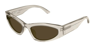 Balenciaga Bb0387s Women Brown Geometric Sunglasses