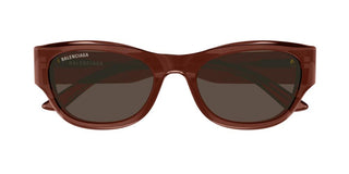 Balenciaga Bb0389sk Women Brown Squared Sunglasses
