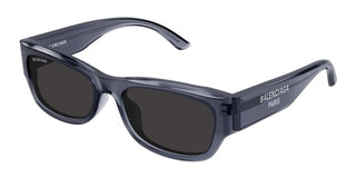 Balenciaga Bb0390sk Men Grey Squared Sunglasses