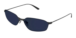 Balenciaga Bb0412s Unisex Grey Geometric Sunglasses