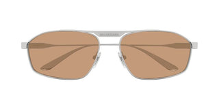 Balenciaga BB0416S men Ruthenium Pilot Sunglasses