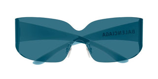 Balenciaga BB0421S unisex Blue Shield Sunglasses