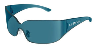 Balenciaga BB0421S unisex Blue Shield Sunglasses