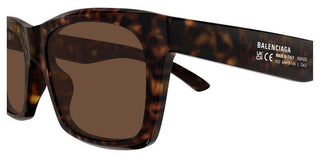 Balenciaga BB0423S men Havana Squared Sunglasses