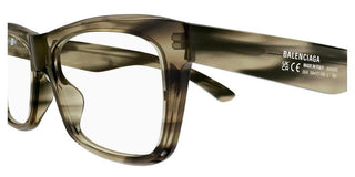 Balenciaga BB0426O men Grey Squared Eyeglasses