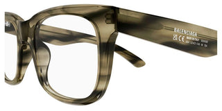 Balenciaga BB0428O men Grey Squared Eyeglasses