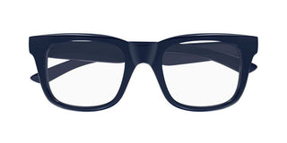 Balenciaga BB0428O men Blue Squared Eyeglasses