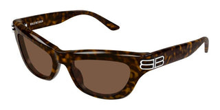 Balenciaga BB0430S women Havana Cat Eye Sunglasses