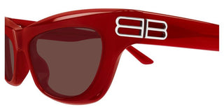 Balenciaga BB0430S women Red Cat Eye Sunglasses