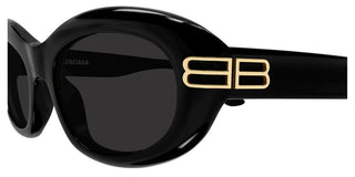Balenciaga BB0431S women Black Oval Sunglasses