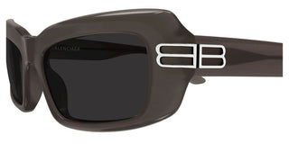 Balenciaga BB0432S women Grey Squared Sunglasses