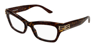 Balenciaga BB0435O women Havana Cat Eye Eyeglasses