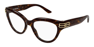 Balenciaga BB0436O women Havana Cat Eye Eyeglasses