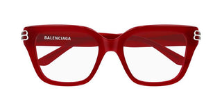 Balenciaga BB0437O women Red Squared Eyeglasses