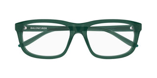 Balenciaga BB0438O men Green Squared Eyeglasses