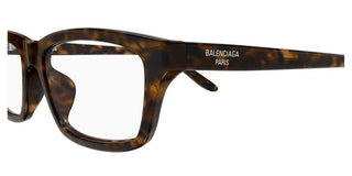 Balenciaga BB0439O men Havana Squared Eyeglasses
