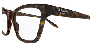 Balenciaga BB0440O women Havana Cat Eye Eyeglasses