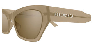 Balenciaga BB0447S women Brown Cat Eye Sunglasses