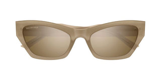 Balenciaga BB0447S women Brown Cat Eye Sunglasses