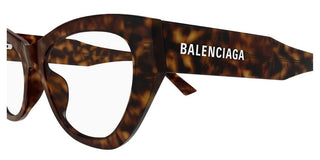 Balenciaga BB0449O women Havana Cat Eye Eyeglasses
