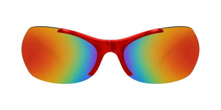 Balenciaga BB0454S unisex Red Sports Sunglasses