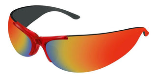 Balenciaga BB0454S unisex Red Sports Sunglasses