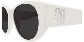 Balenciaga BB0455S women White Geometric Sunglasses