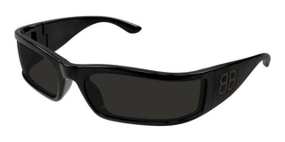Balenciaga BB0458S unisex Black Shield Sunglasses