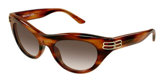 Balenciaga BB0466S women Havana Cat Eye Sunglasses